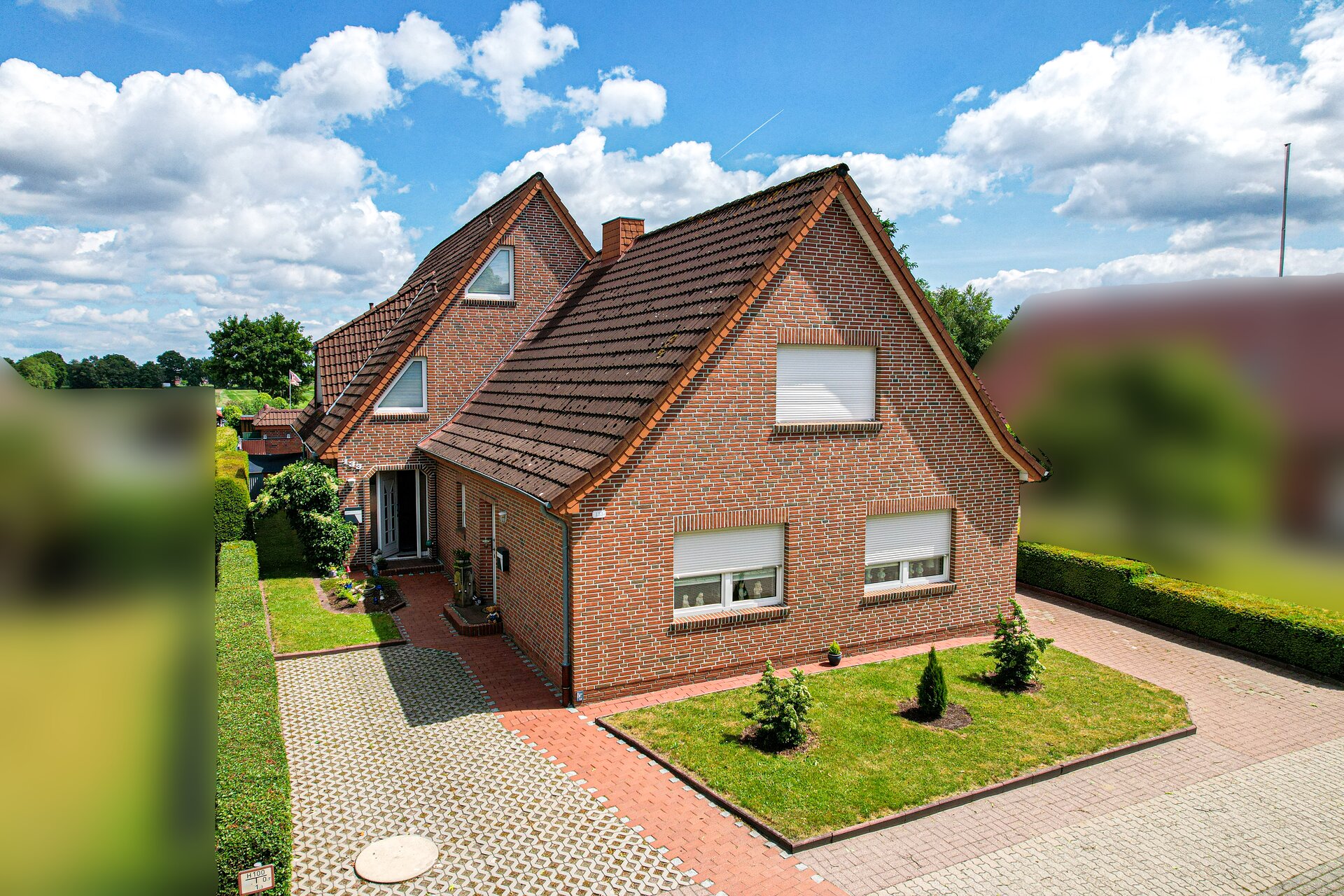 Drohnenaufnahmen von Immobilien
